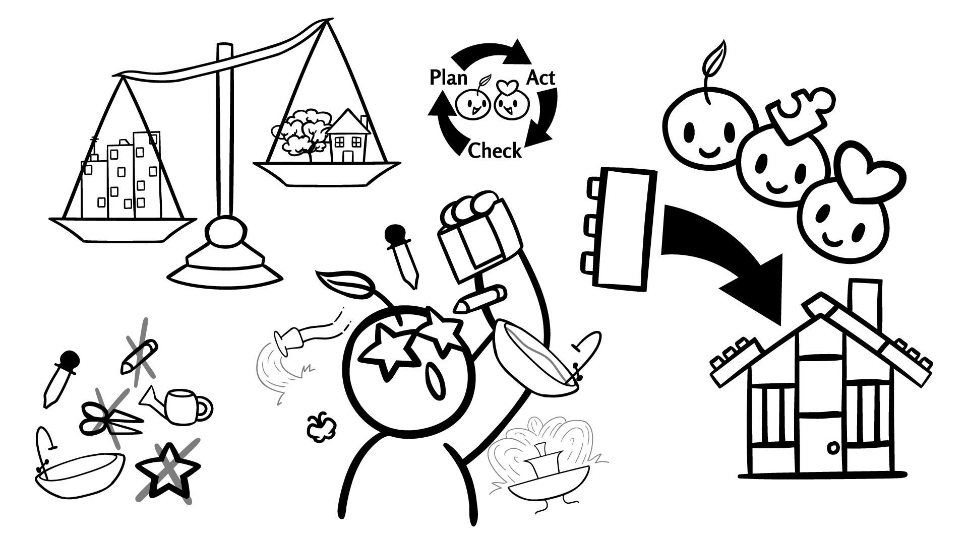 A collage of a select few images from Self Care World Care.